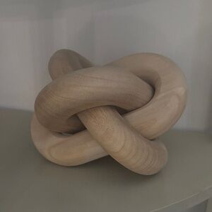 Natural Wood Knot Sculpture